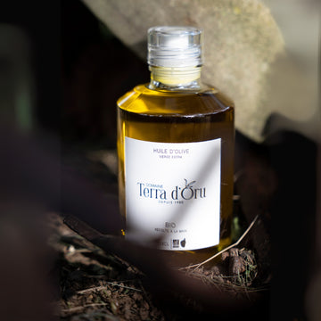 Bouteille de 25cl en verre - Huile d'olive BIO Corse