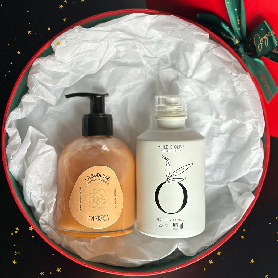 Coffret de Noël – Trésors de Corse (Édition Limitée) - Duo Huile d'olive et savon