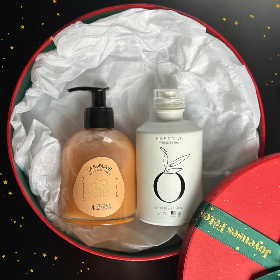 Coffret de Noël – Trésors de Corse (Édition Limitée) - Duo Huile d'olive et savon