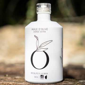 Bouteille de 50cl verre opaque - Huile d'olive BIO Corse