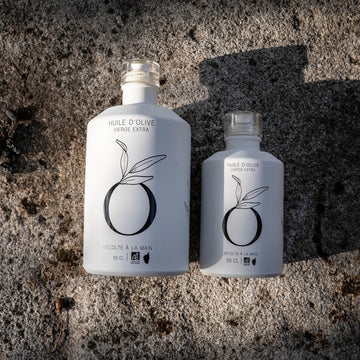 Bouteille de 25cl verre opaque - Huile d'olive BIO Corse