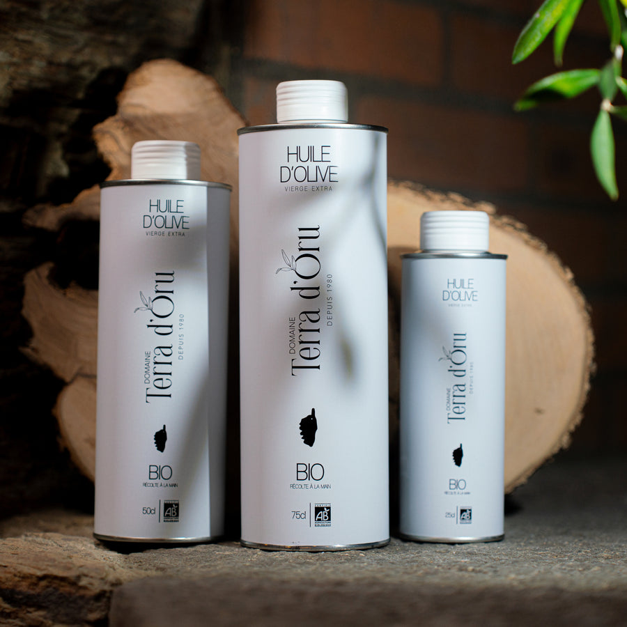 Bouteille de 25cl - Huile d'olive BIO Corse